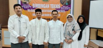 Kamad, Bendahara, dan Operator EDM-ERKAM Mas Darul Ulum Banda Aceh mengikuti Bimbingan Teknis Tata Kelola Administrasi dan Keuangan Madrasah Swasta se-Kota Banda Aceh