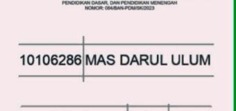 Setelah  Berjuang Akhirnya MAS Darul Ulum Banda Aceh Terakreditasi A  Oleh BAN-PDM