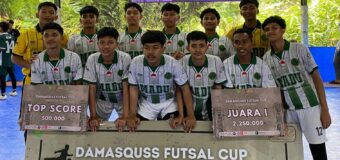 MA Darul Ulum Raih Juara 1 di Lomba Sepak Bola DAMASQUS yang Diadakan oleh Sekolah Darul Quran Aceh