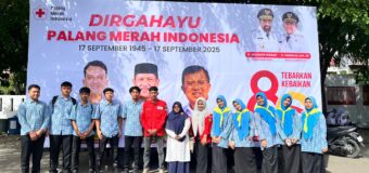 Siswa MA Darul Ulum Banda Aceh Ikut Meriahkan HUT PMI ke-80 di Banda Aceh